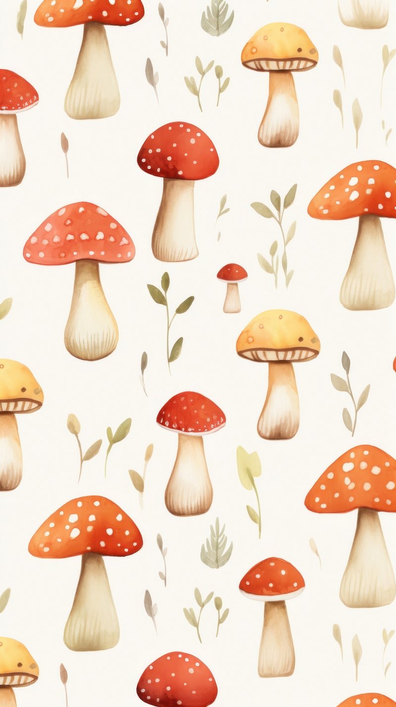 Mushroom Wallpaper Phon Image. Free