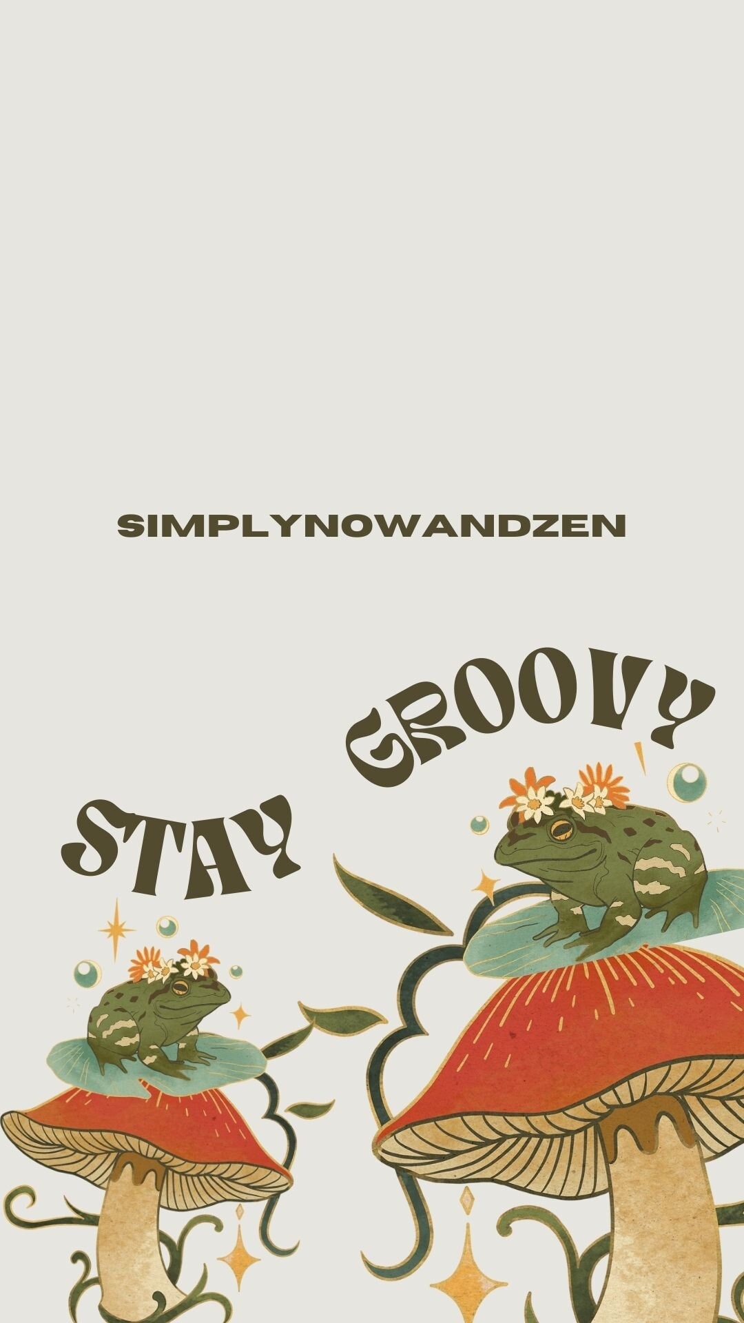 Cute Mushroom Wallpaper, iPhone