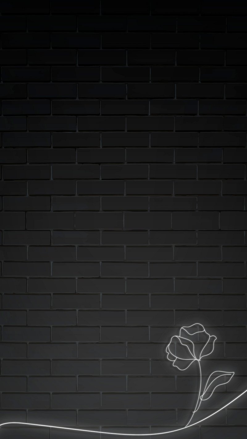 Neon Lights Phone Screen Wallpaper