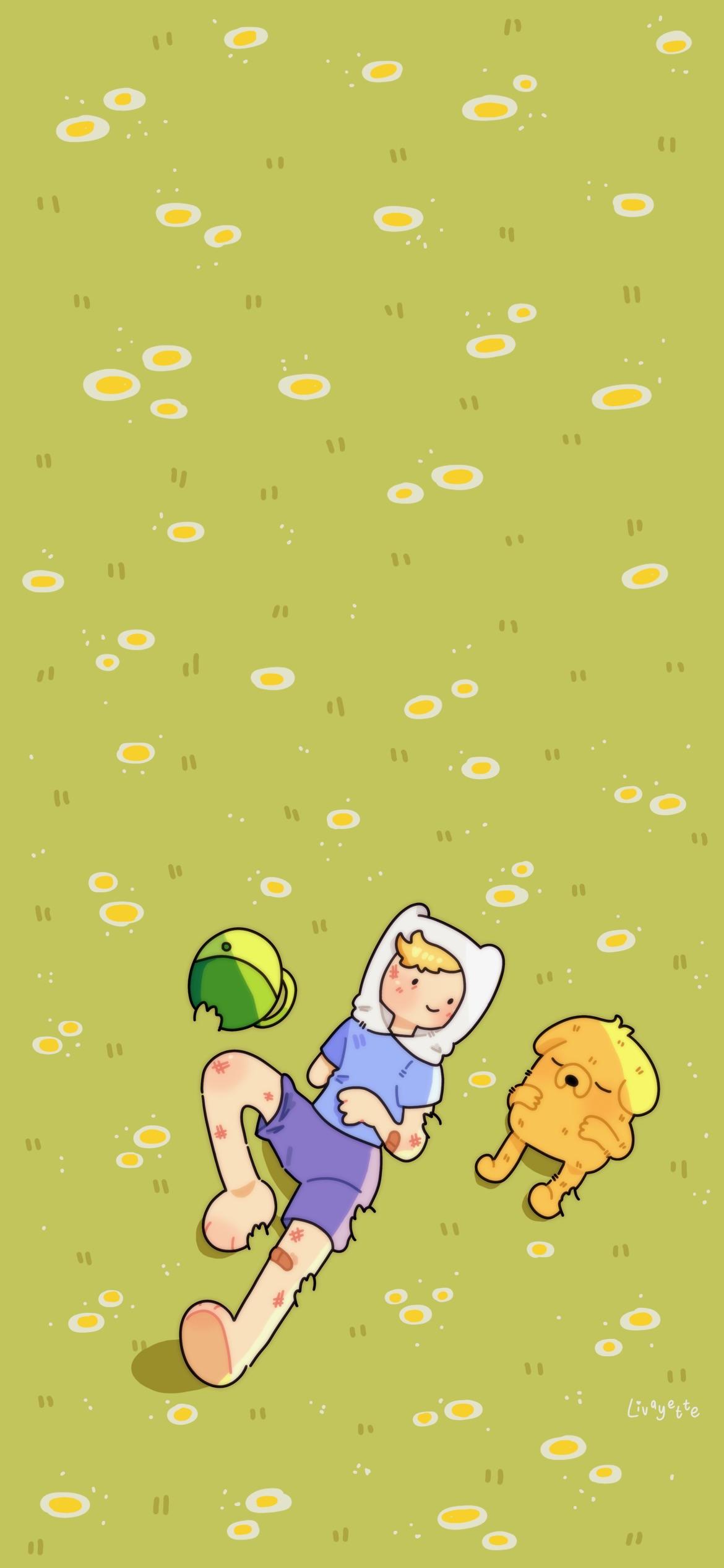 adventure time wallpaper i drew!, r