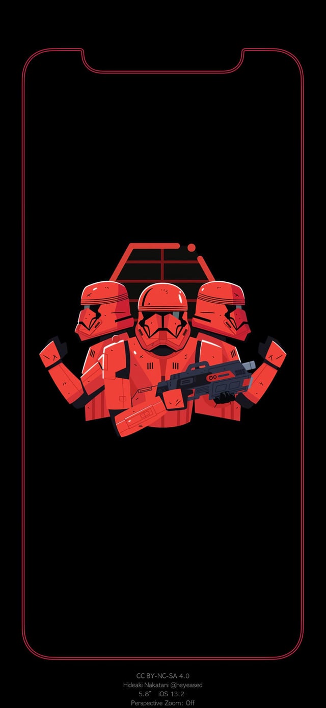iPhone XS Border Star Wars Wallpaper