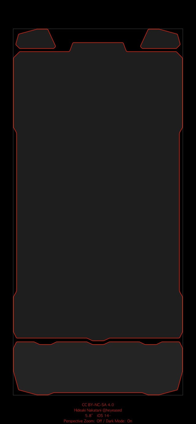 RBG Rouged border wallpaper for iPhone