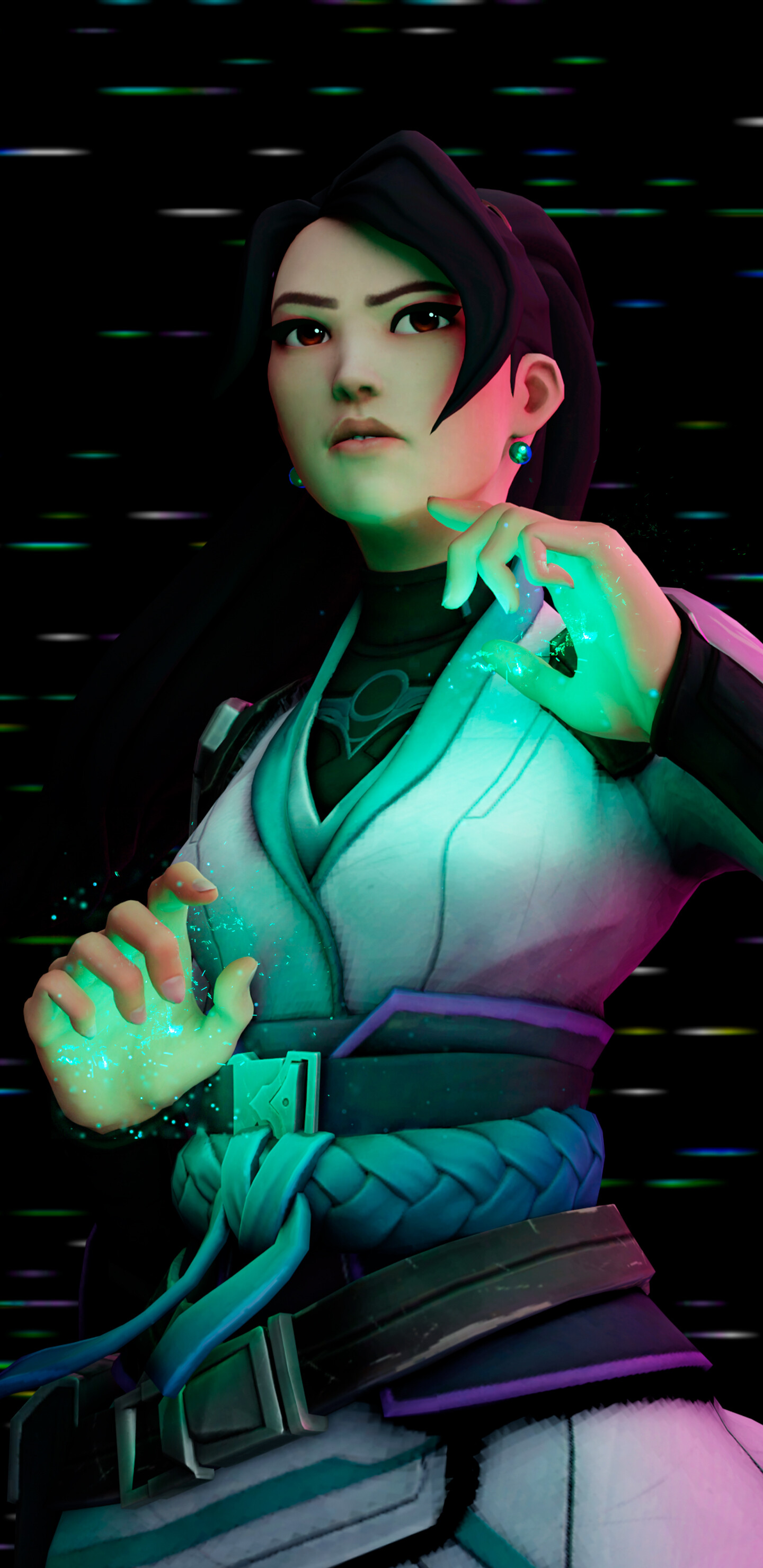 Sage (Valorant) Phone Wallpaper