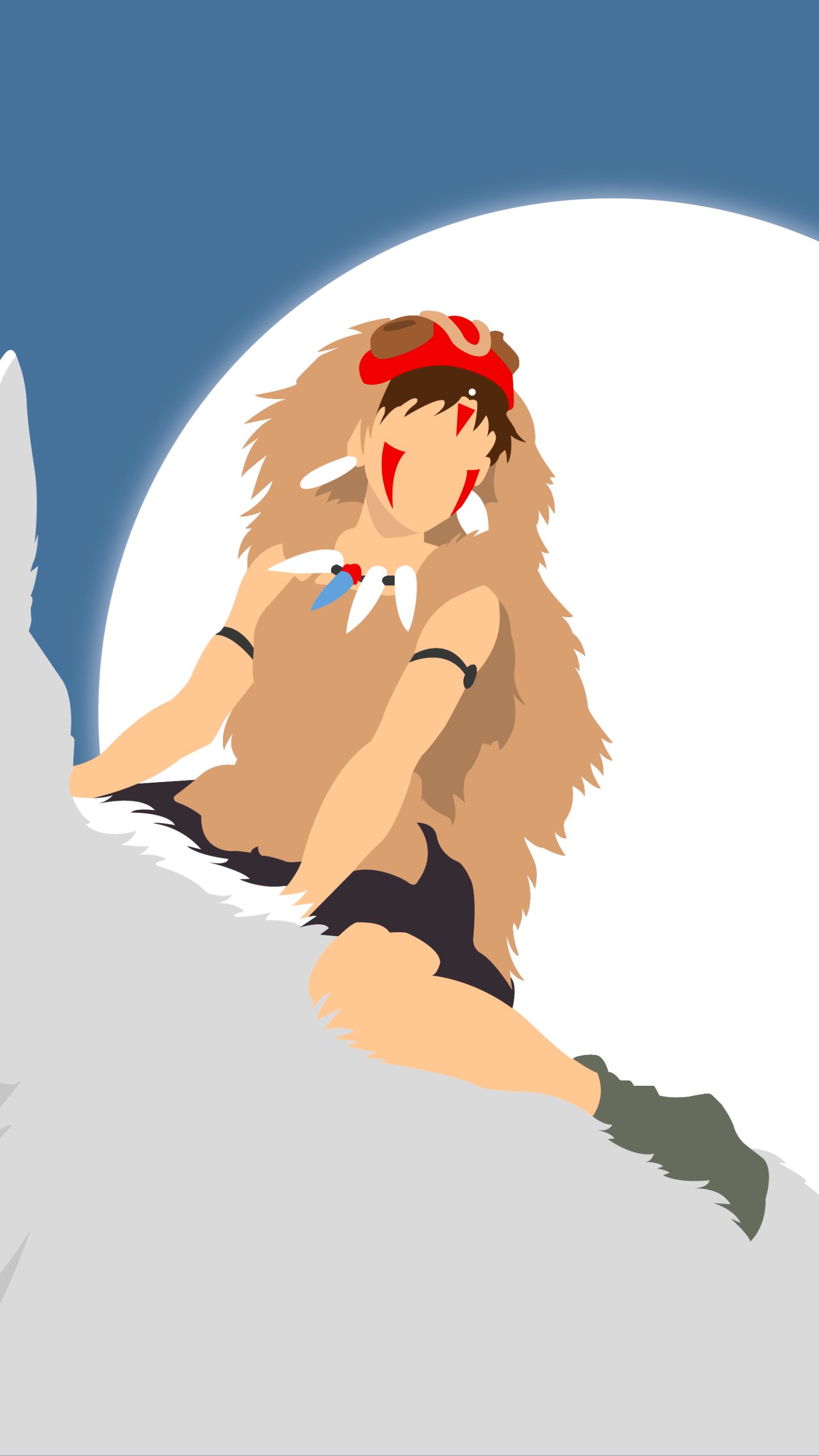 Moro (Princess Mononoke) wallpaper