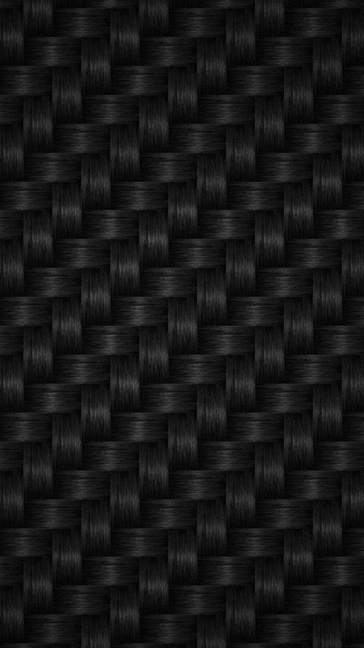 Download Plain Black iPhone Woven