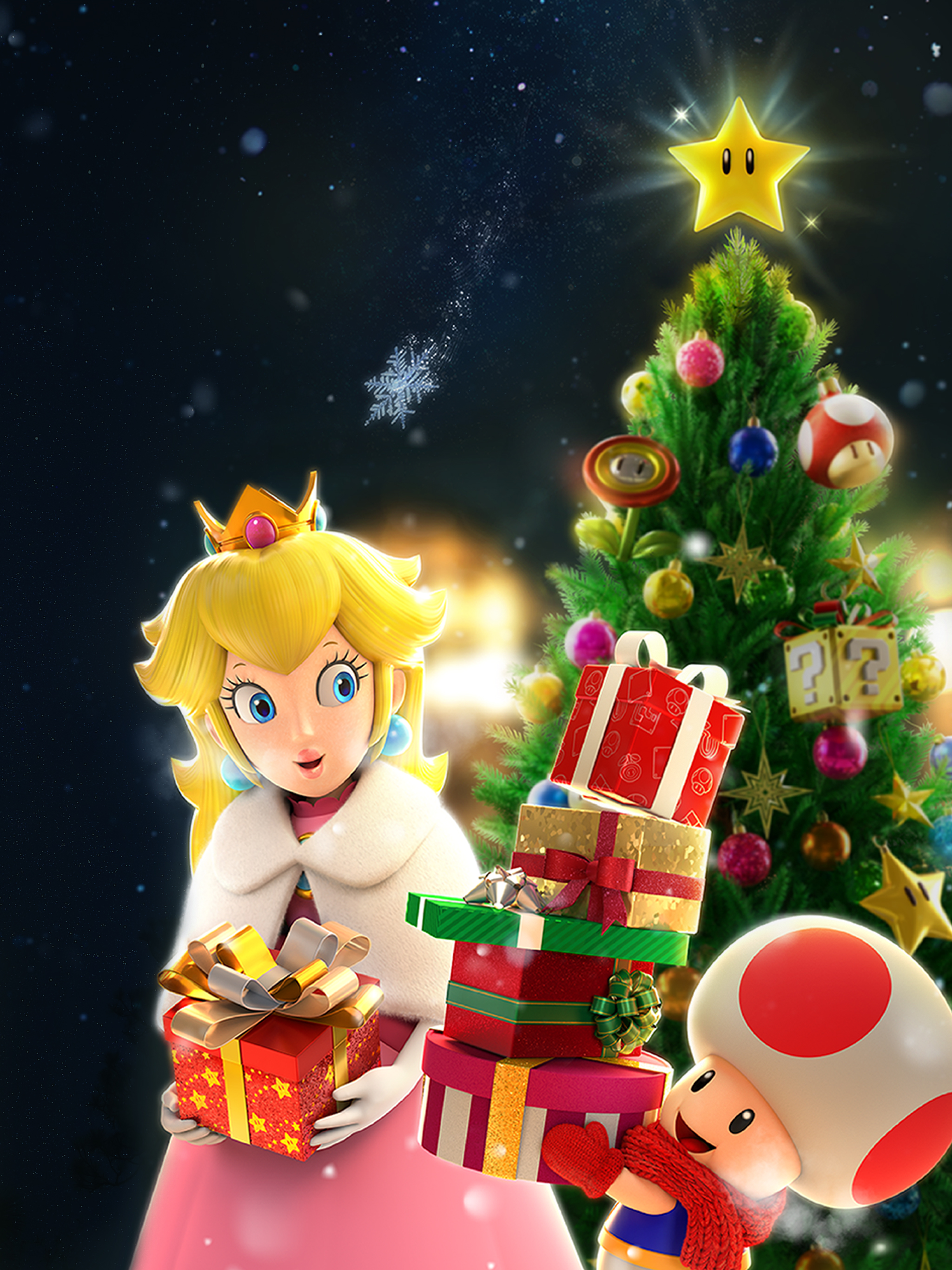 Nintendo Holiday Wallpaper