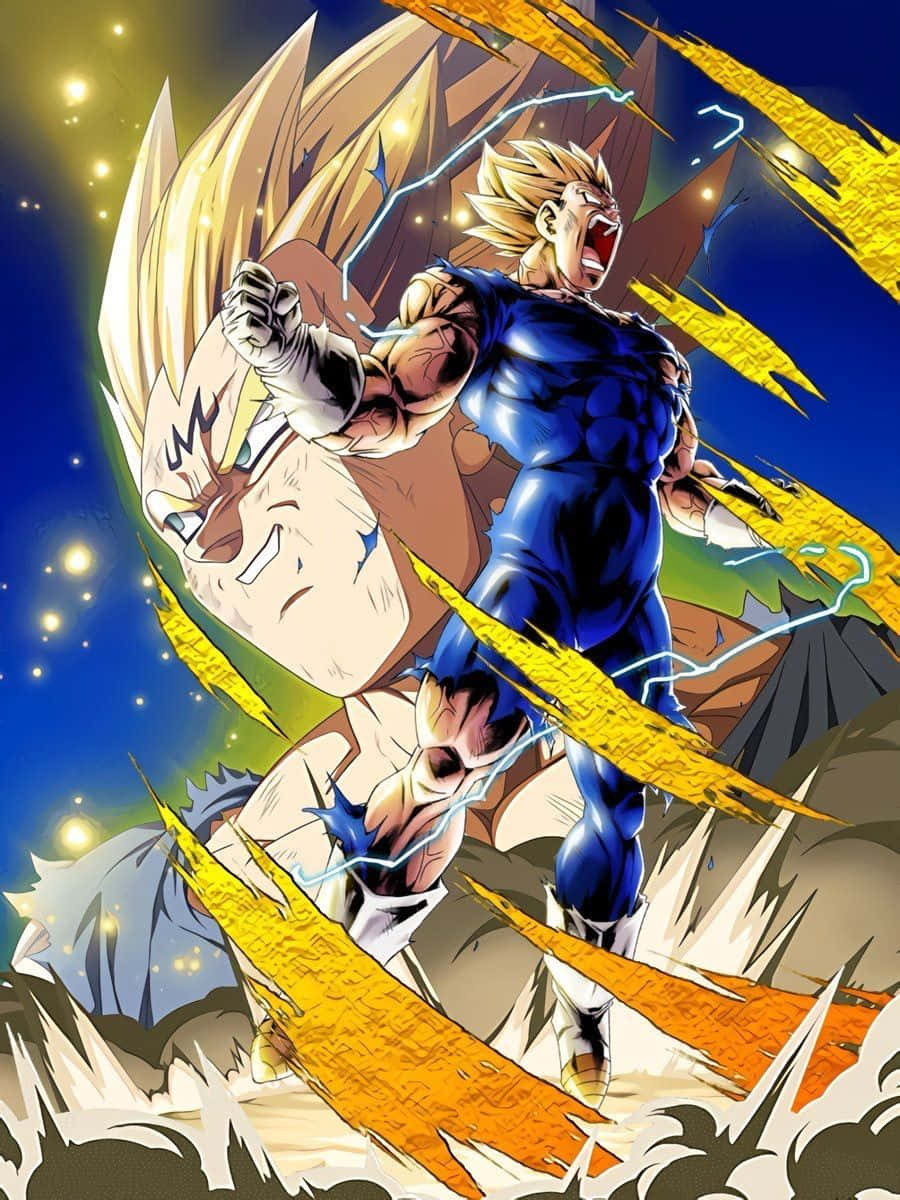 Download Majin Vegeta Transforming