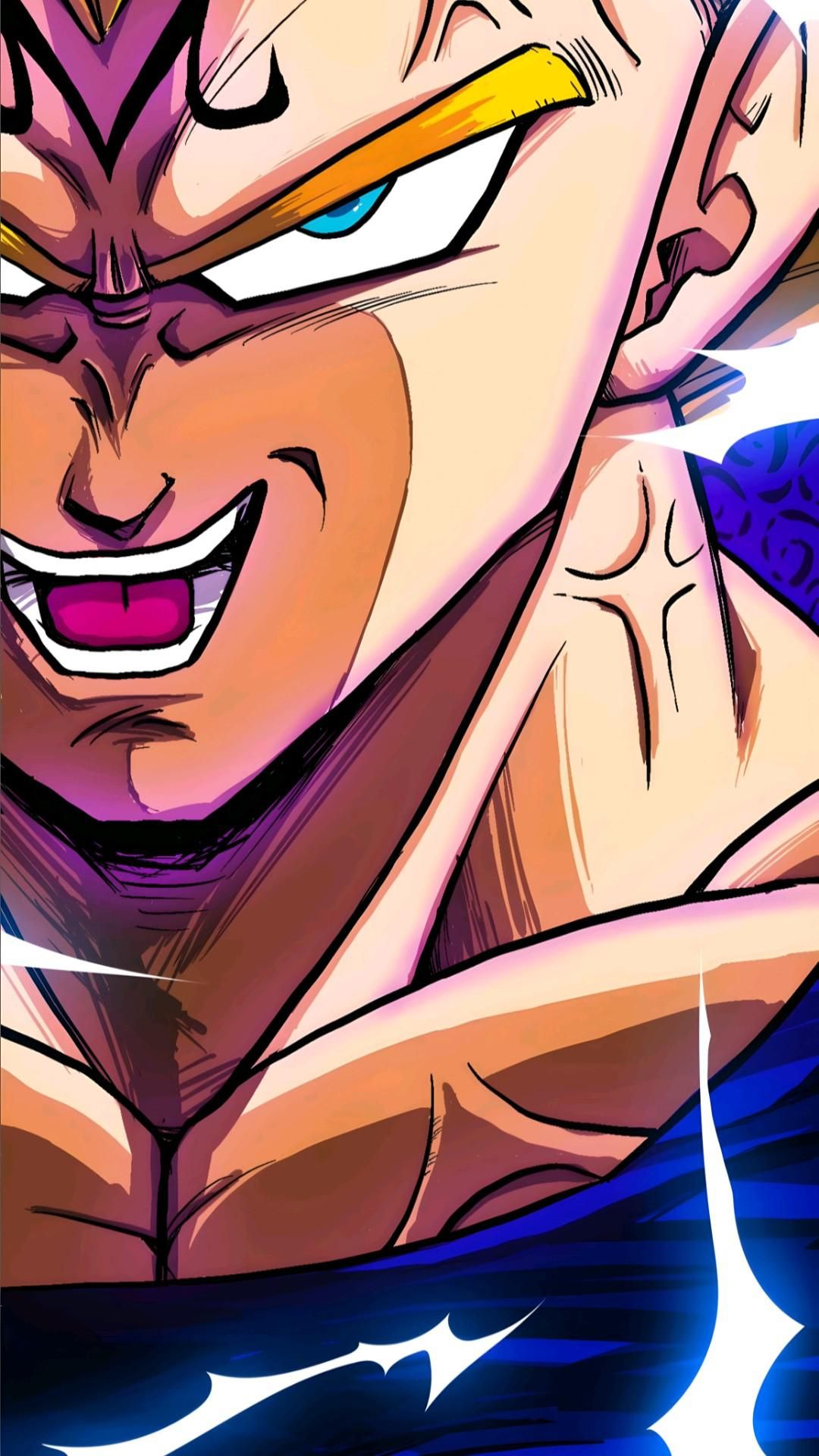 Majin Vegeta Super Saiyan 2 HD Wallpaper