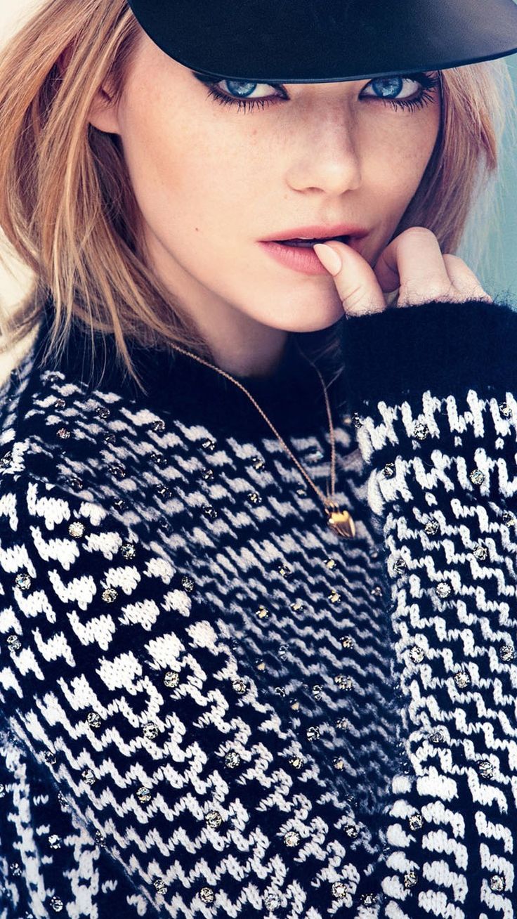 Beautiful Emma Stone Eyes iPhone