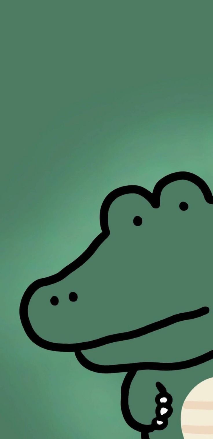 CUTE CROCODILE WALLPAPER. Cute cartoon