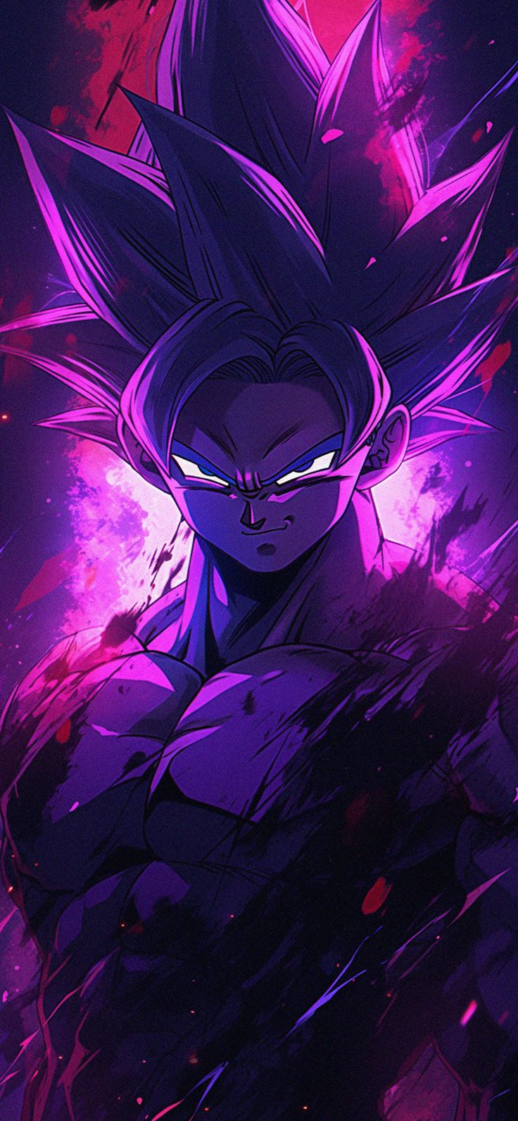 Dragon Ball Goku Purple Wallpaper