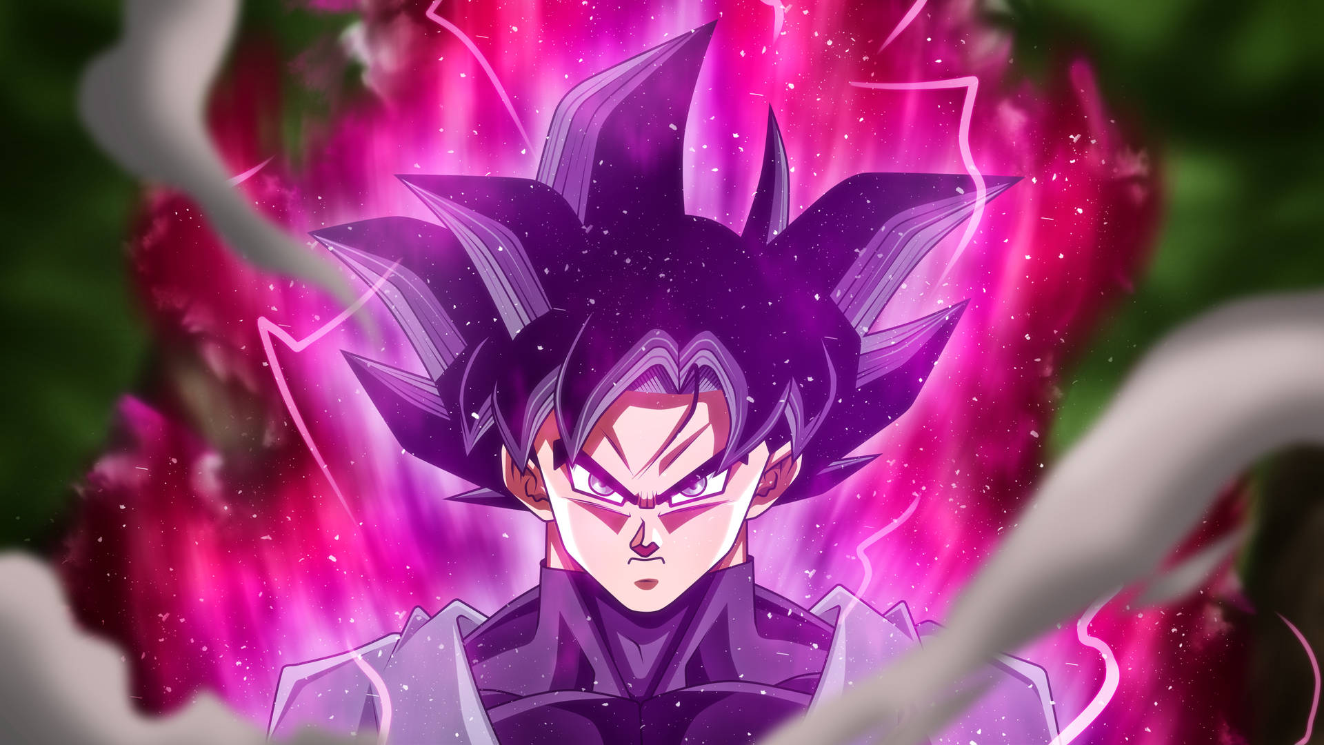 Download free Focused Powering Goku