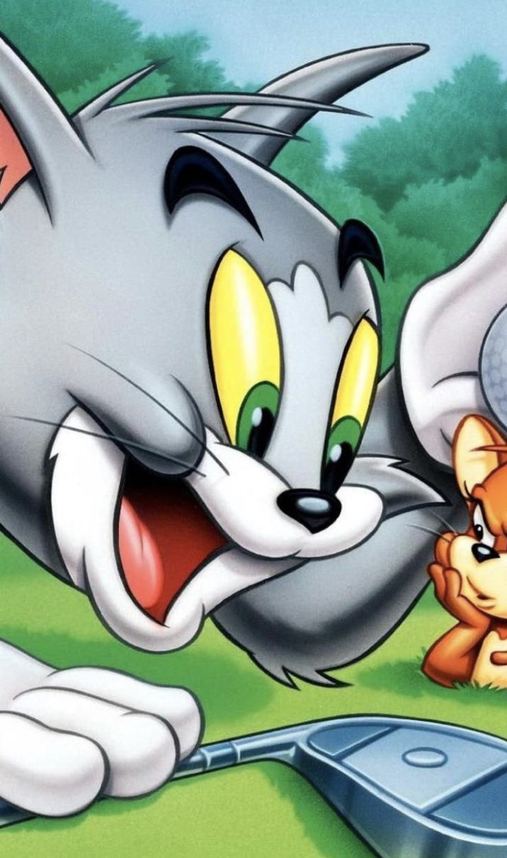 Tom and jerry wallpaper, Cartoon
