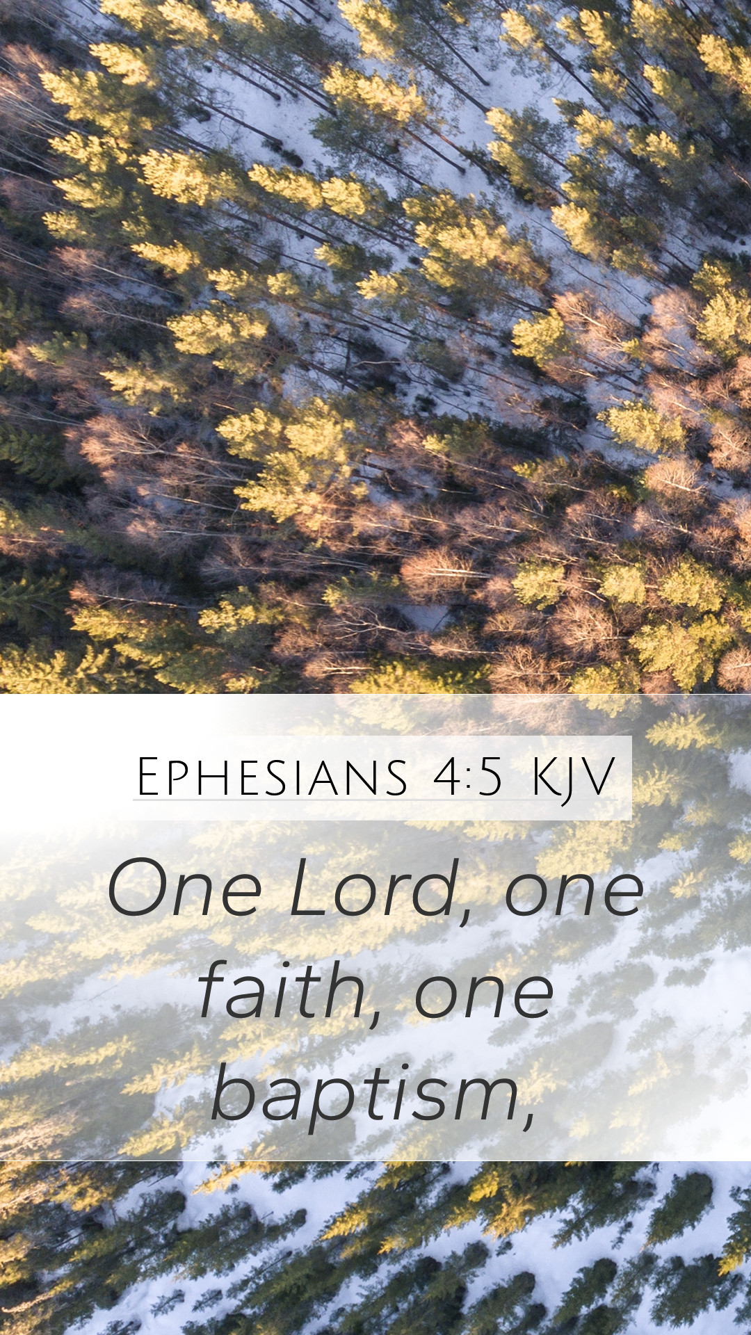 Ephesians 4:5 KJV Mobile Phone