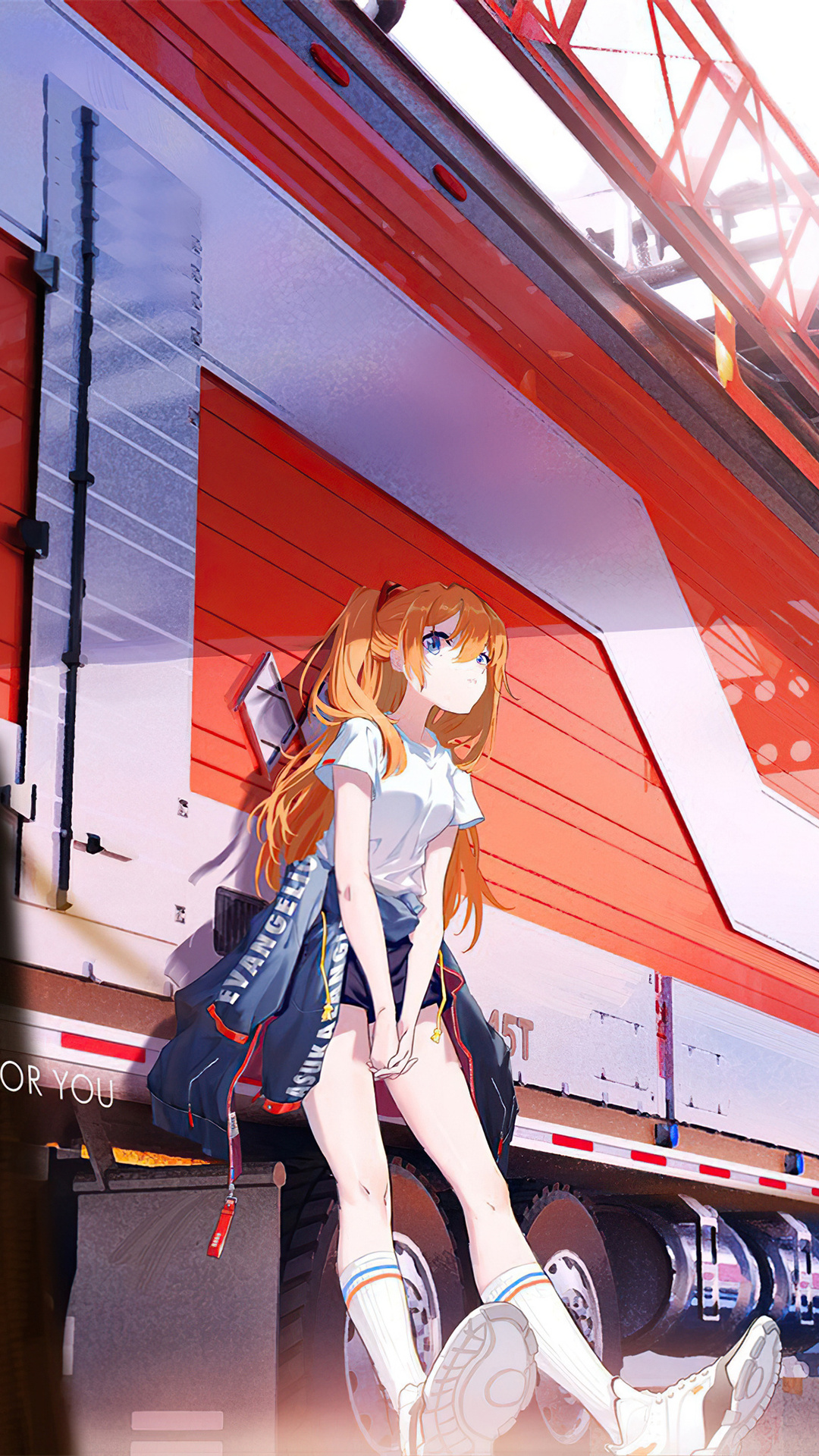 Asuka Langley Soryu Waiting