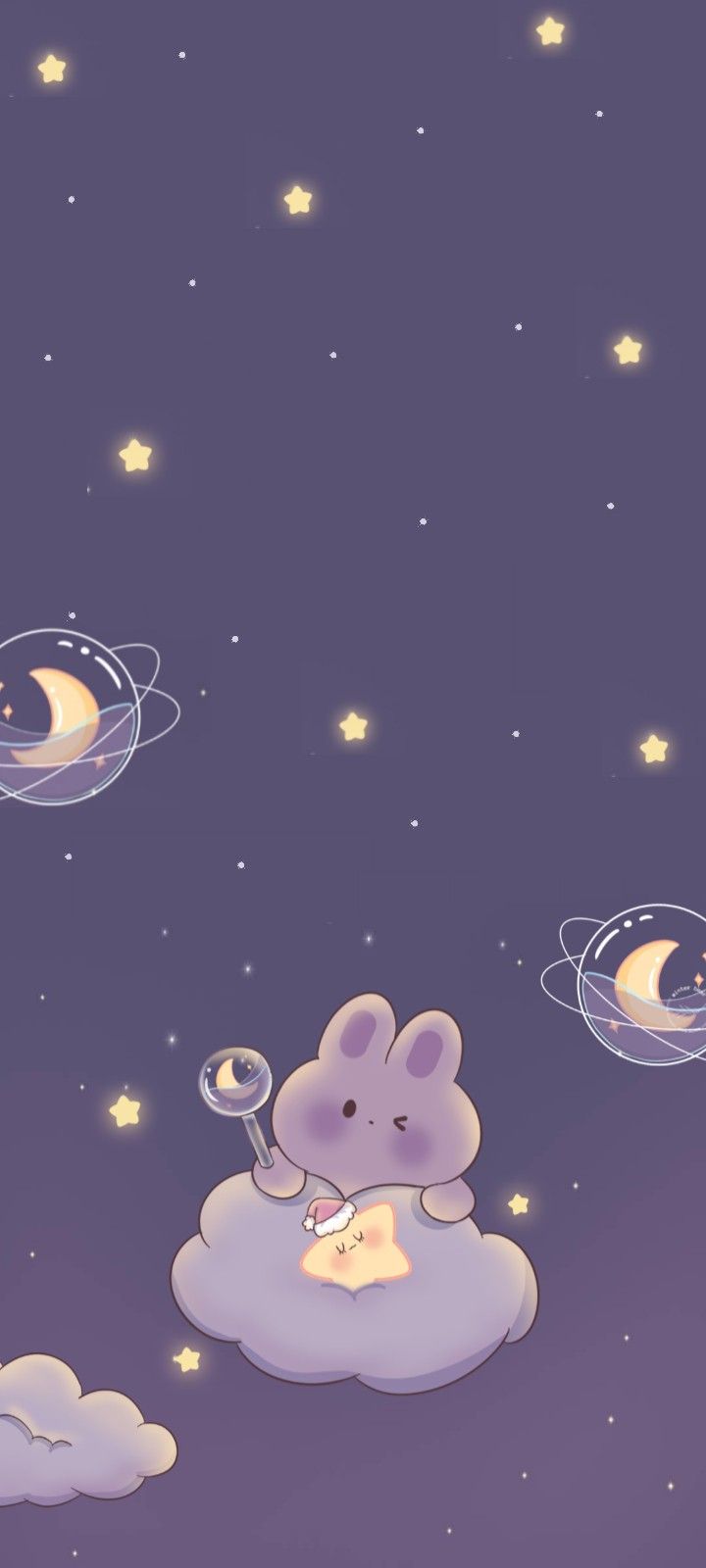 Kawaii Space Anime Bear Wallpapers - Wallpaper Cave