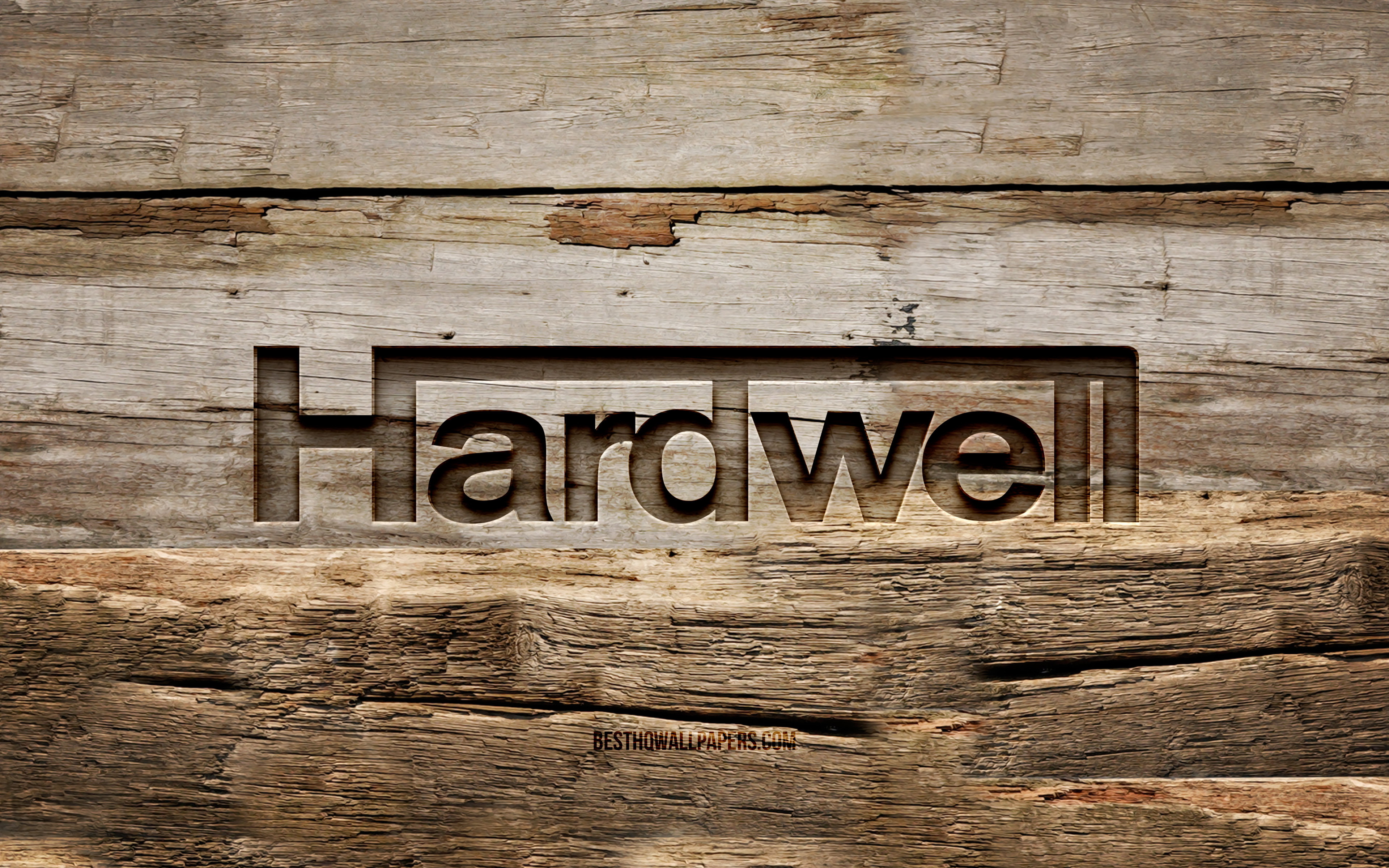 Download wallpaper Hardwell wooden