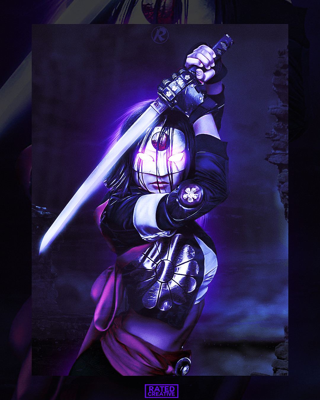 Katana Purple Glow