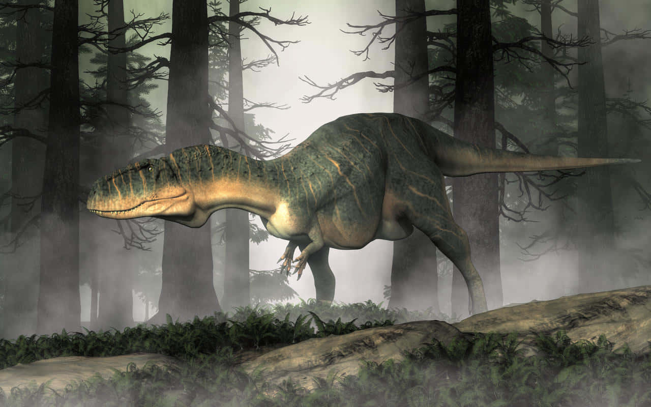 realistic looking dinosaur Wallpaper