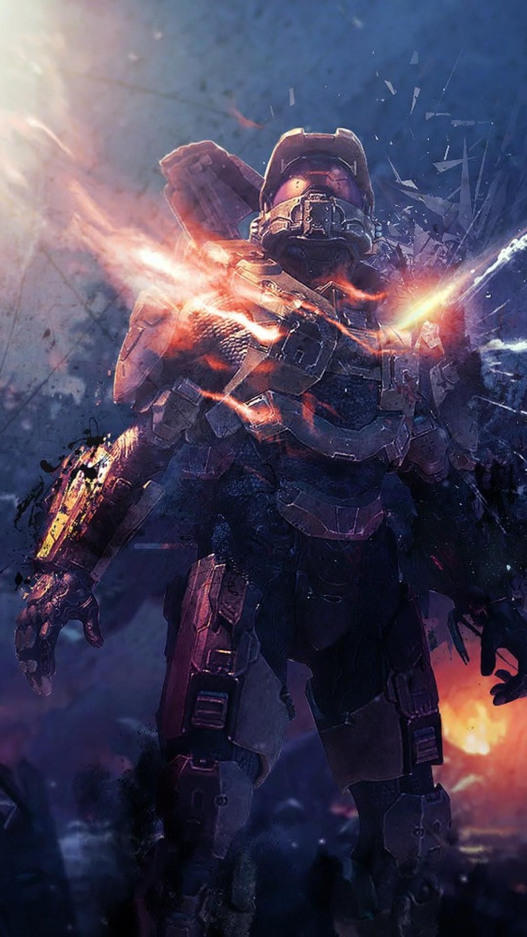 Halo poster, Halo armor, Halo spartan