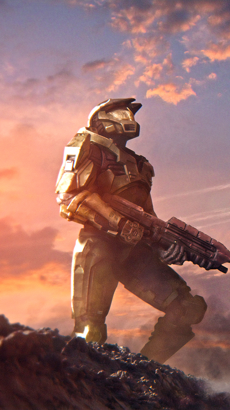 Halo wallpaper for mobile phone
