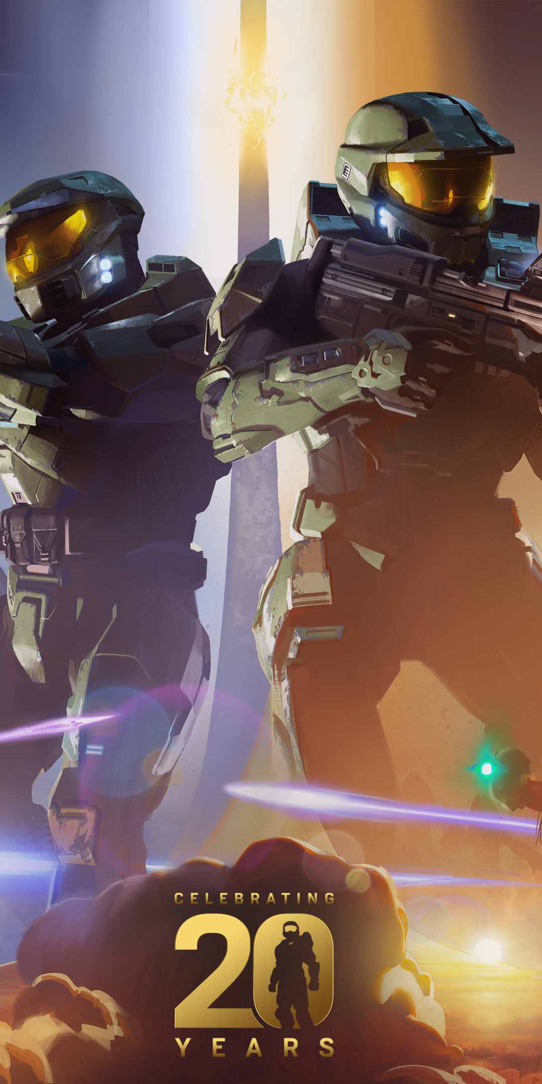 Mobile wallpaper: Halo, Video Game