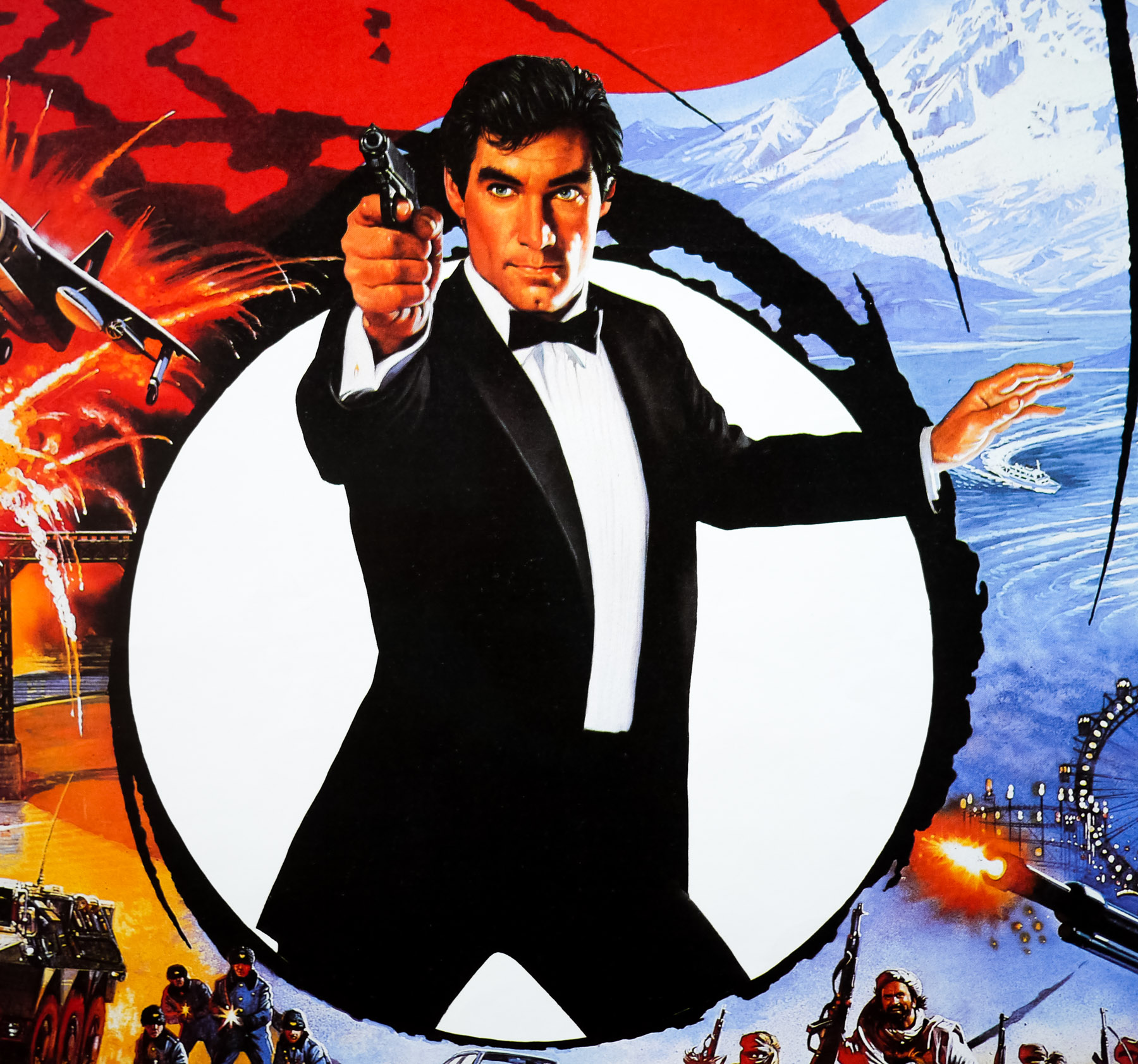 The Living Daylights / quad / UK