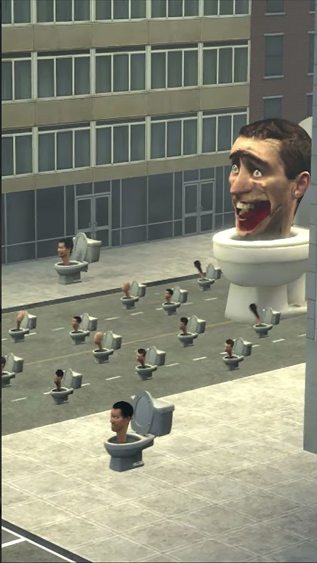 Skibidi Toilet Monster Wallpaper:Amazon