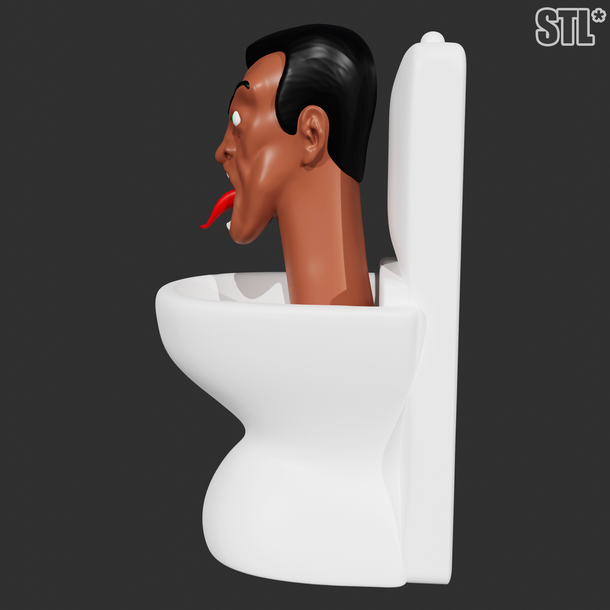 G MAN G TOILET, 3D Models Download