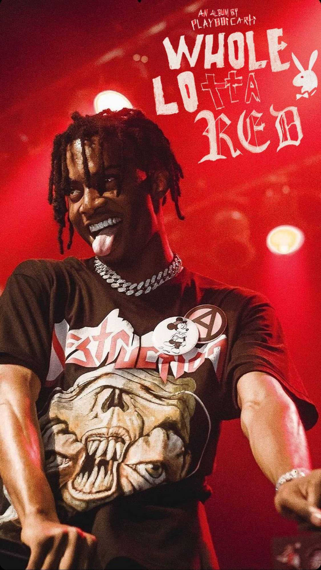 Tongue Out Playboi Carti PFP Wallpaper