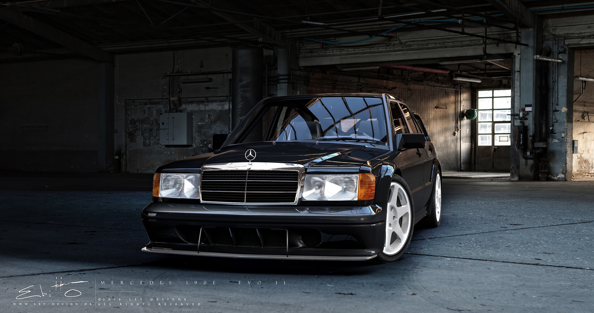 Ley Design 190E EVO II Full CGI