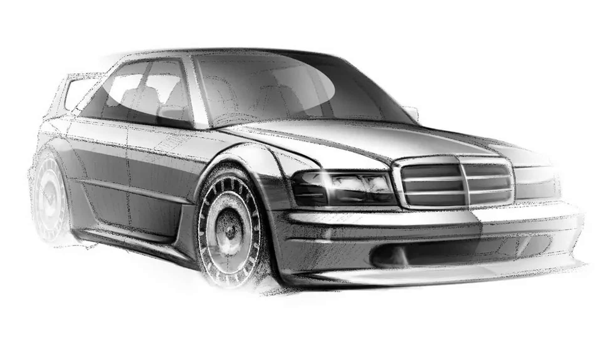 This Is The Mercedes Benz 190E Evo II