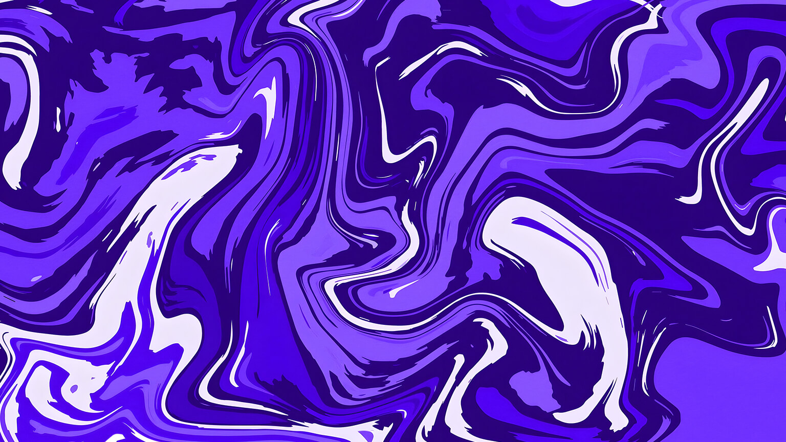Purple & Blue Liquid Desktop Wallpaper