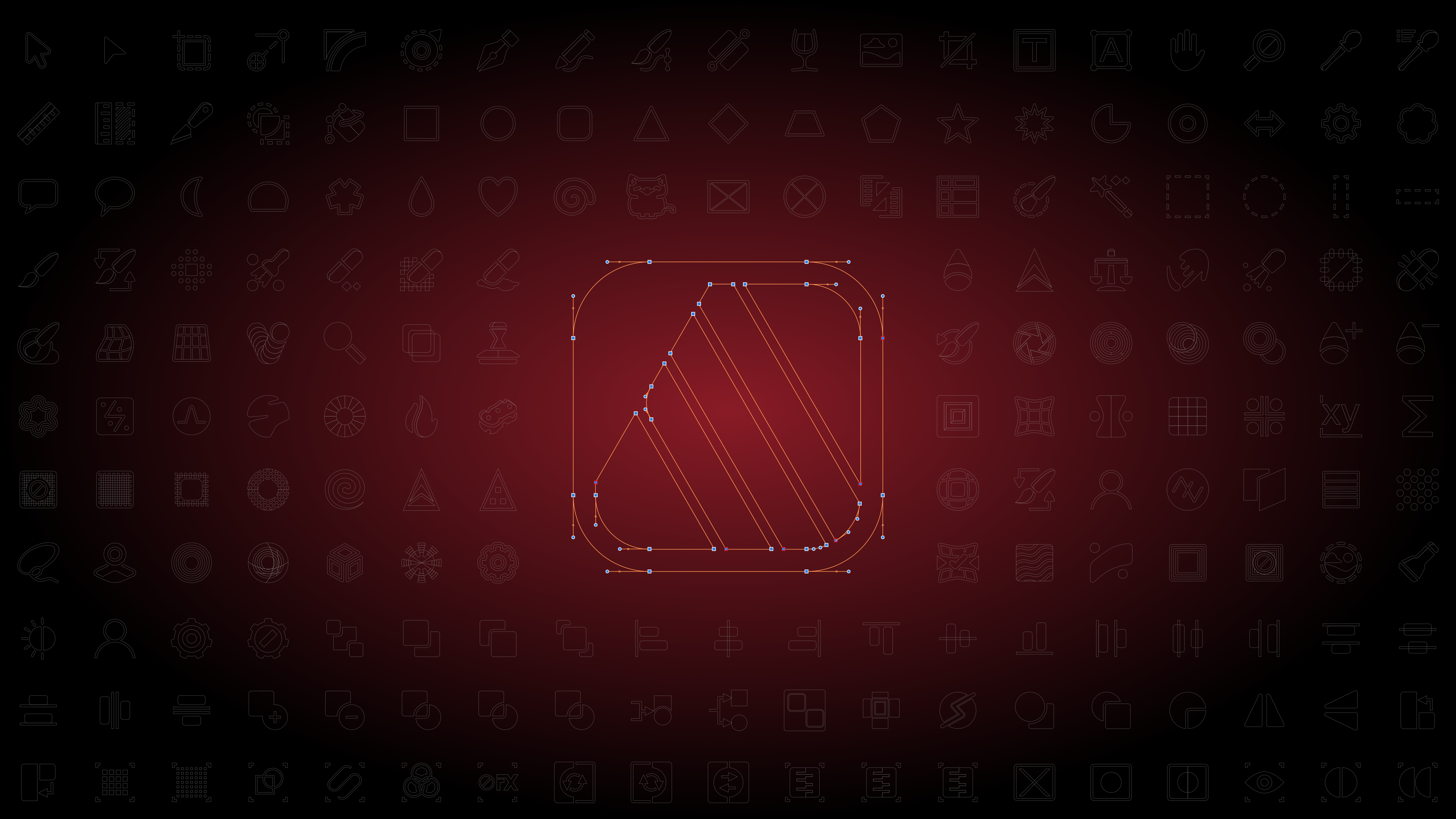 Affinity Wallpaper with icons