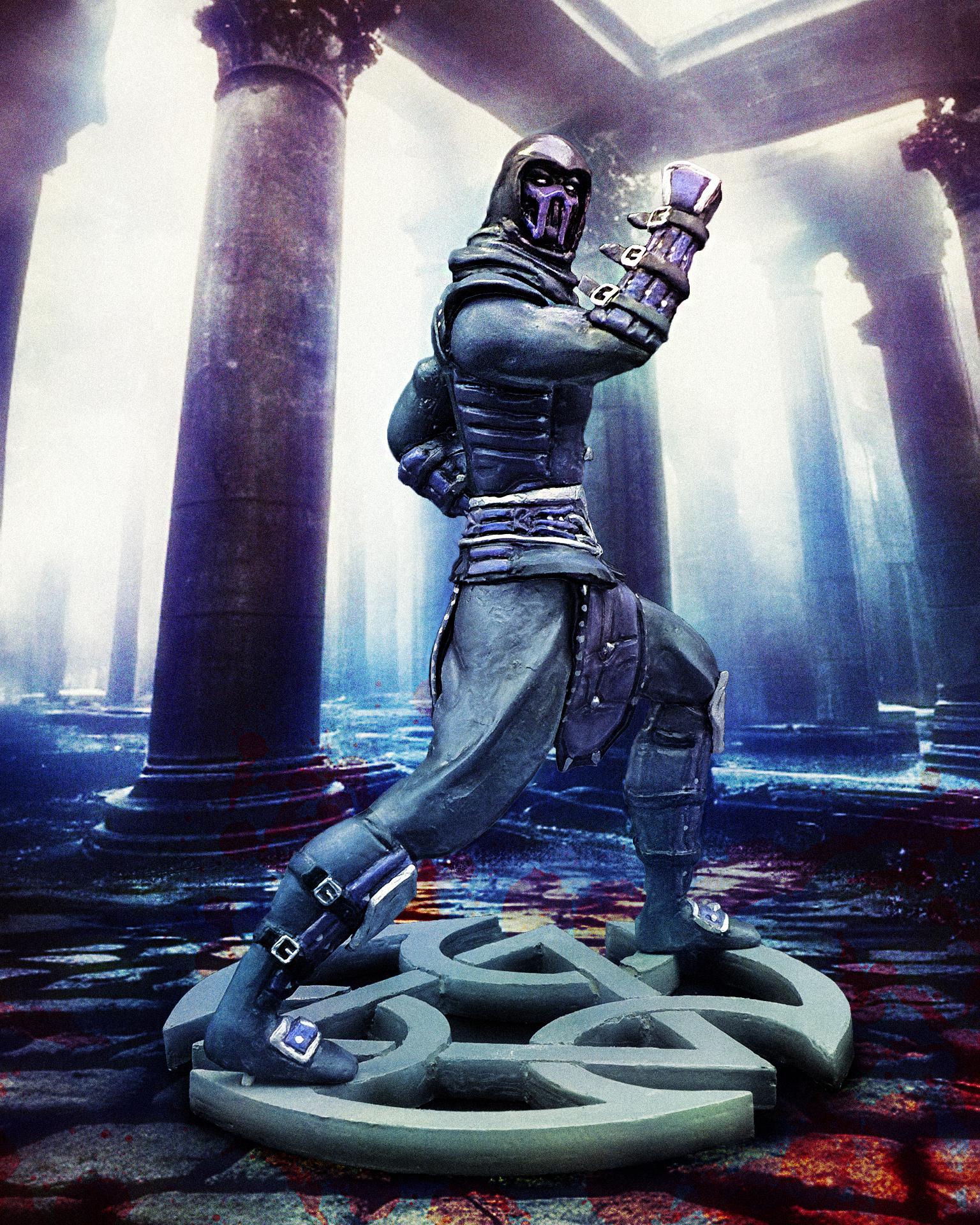 Custom statue Noob Saibot Mortal
