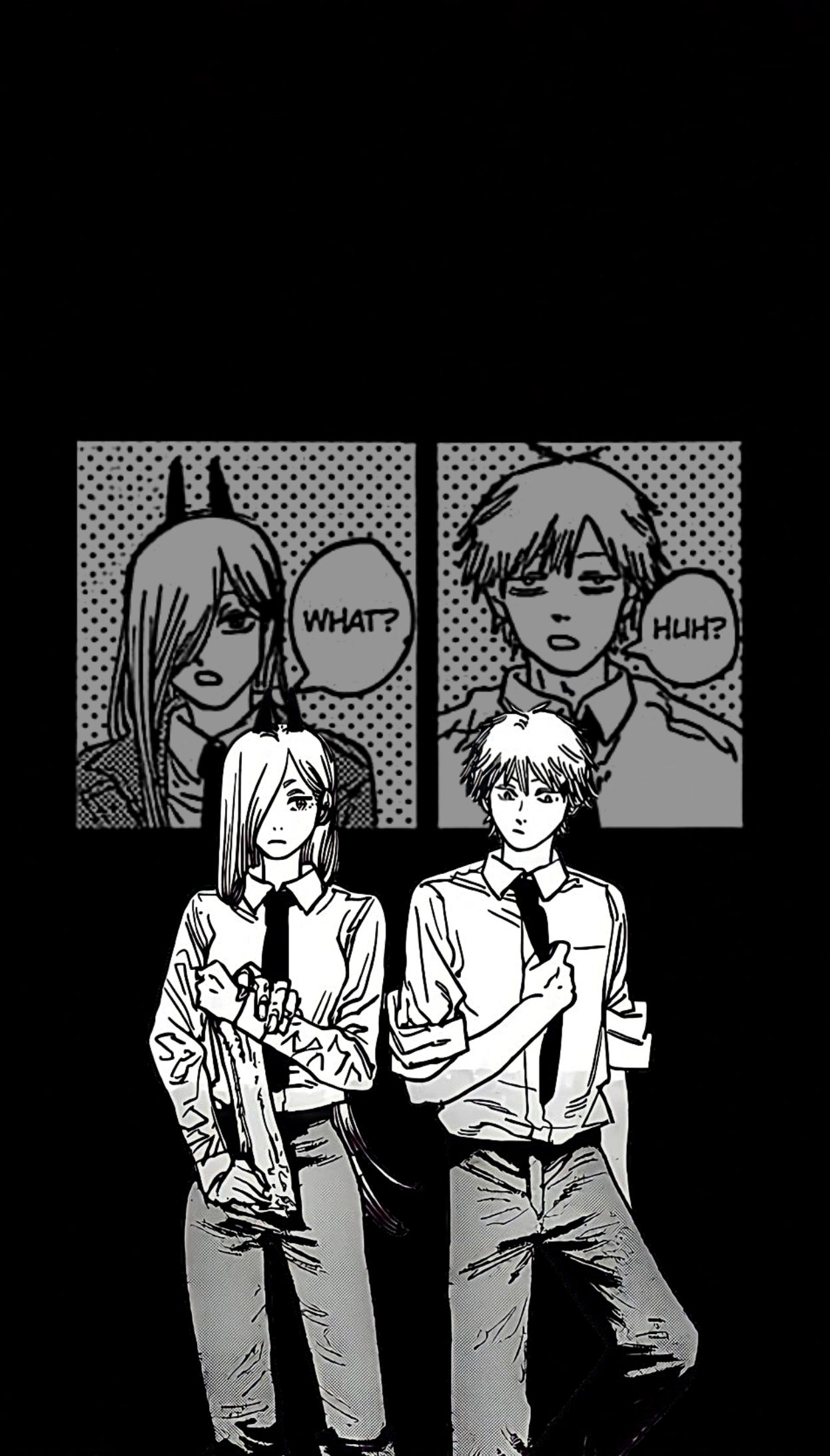 Mobile Wallpaper Denji and Power, r