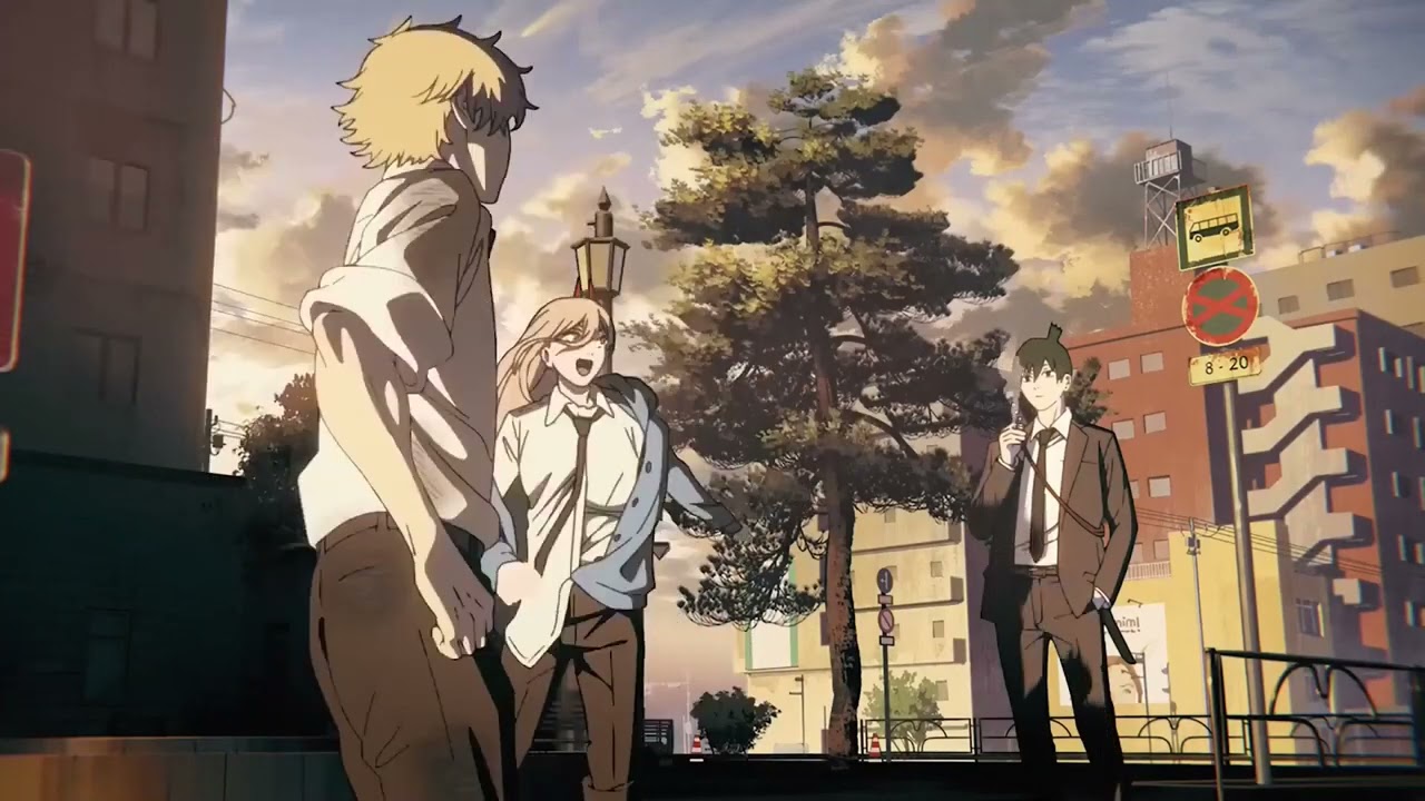 Denji and Power chainsaw man wallpaper