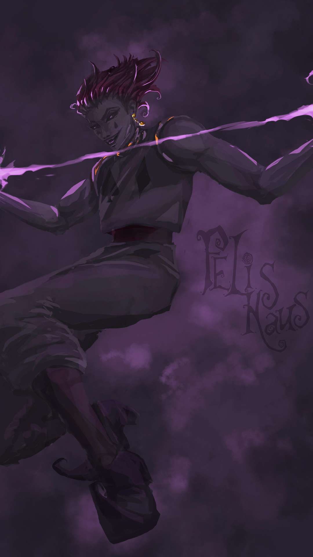 Hisoka Illumi Zoldyck 4K Phone iPhone