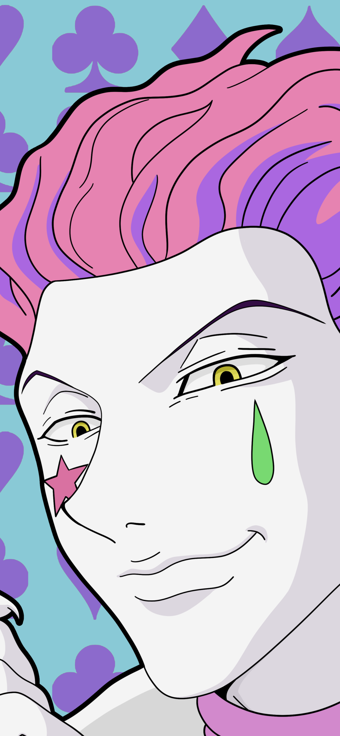 Hisoka (Hunter × Hunter) Phone Wallpaper