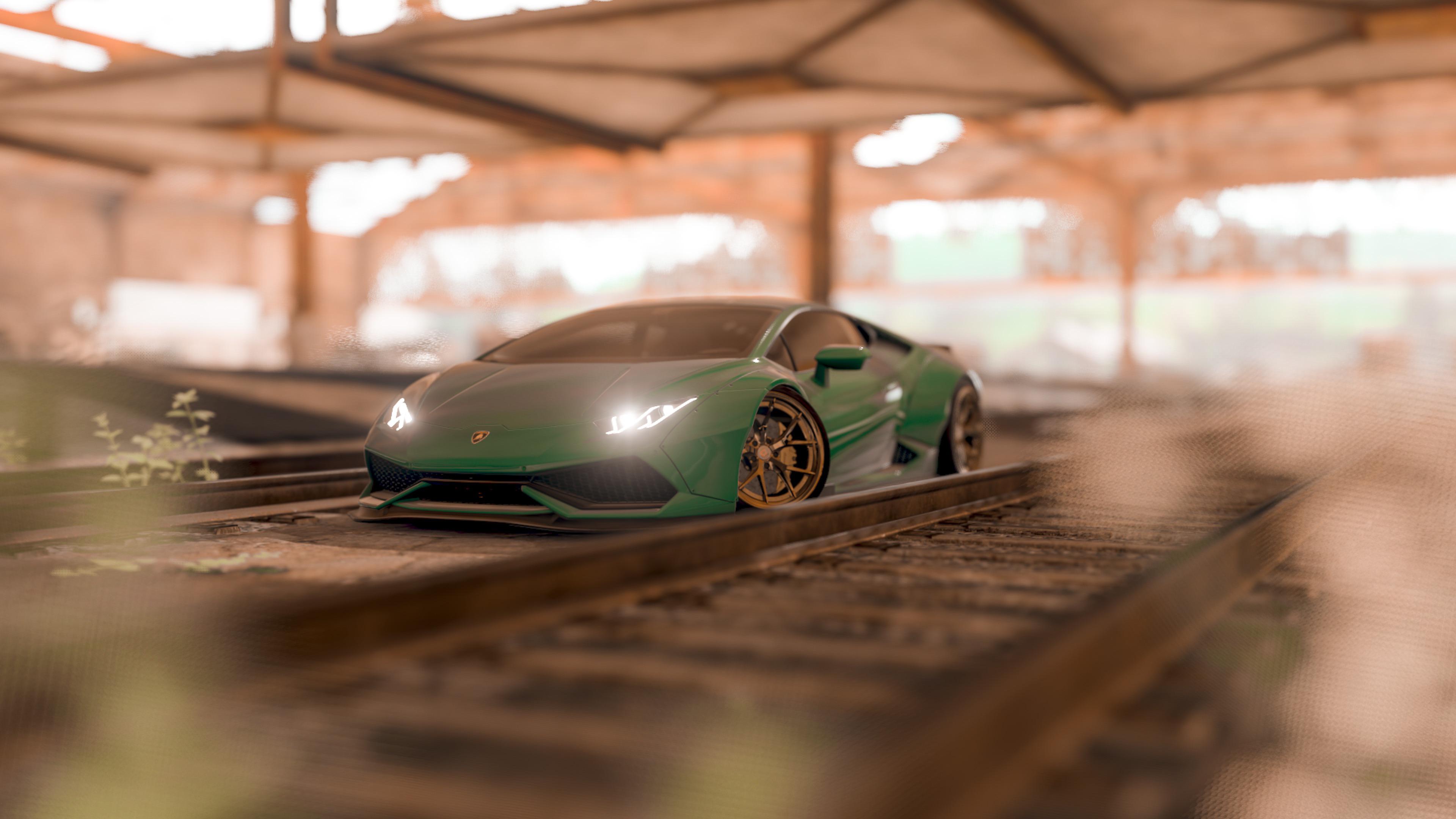 Wide body Lamborghini Huracan in Forza