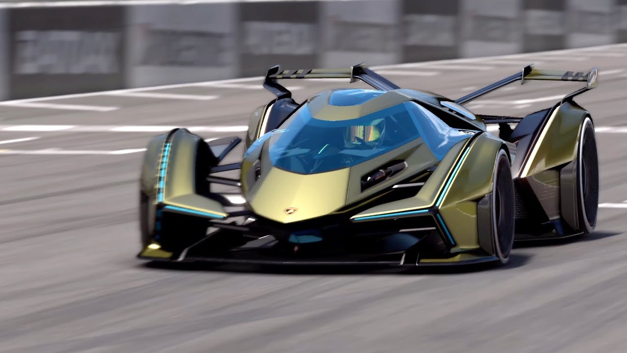 Lamborghini V12 Vision GT 4K 60FPS PS5