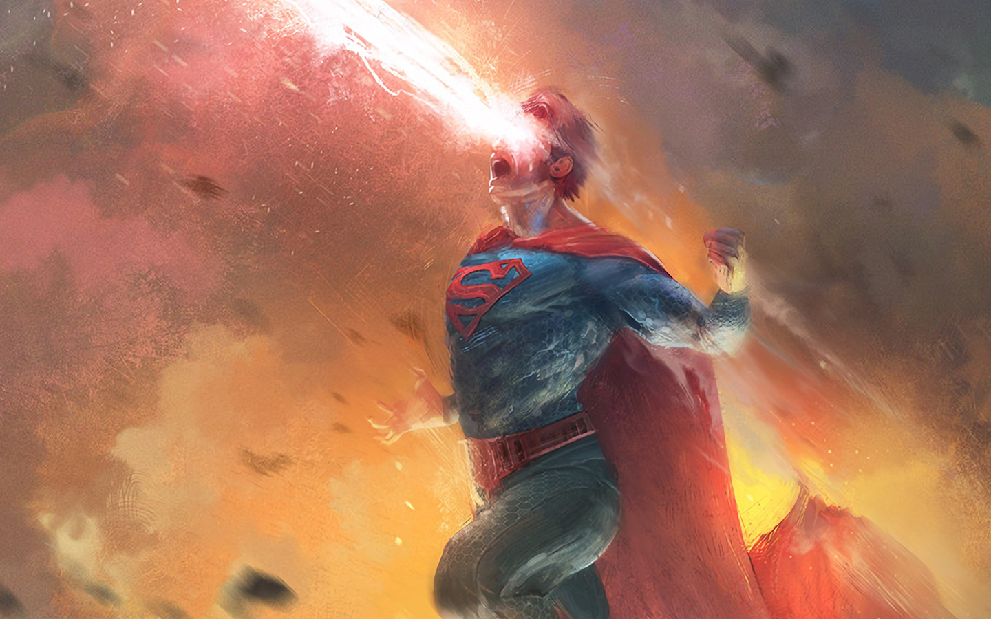 Superman Laser Eye Art