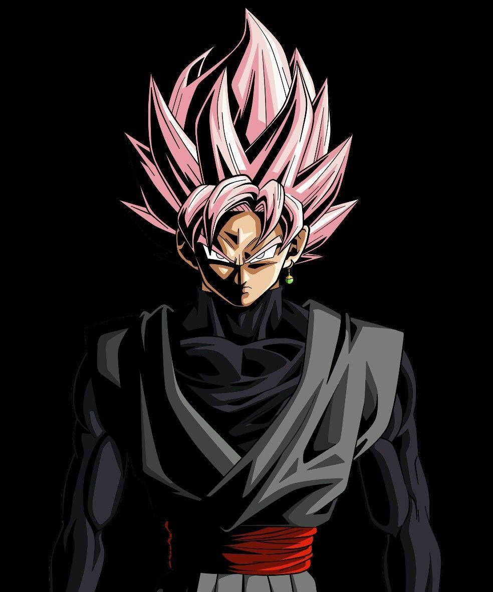 Black Goku Phone Wallpaper