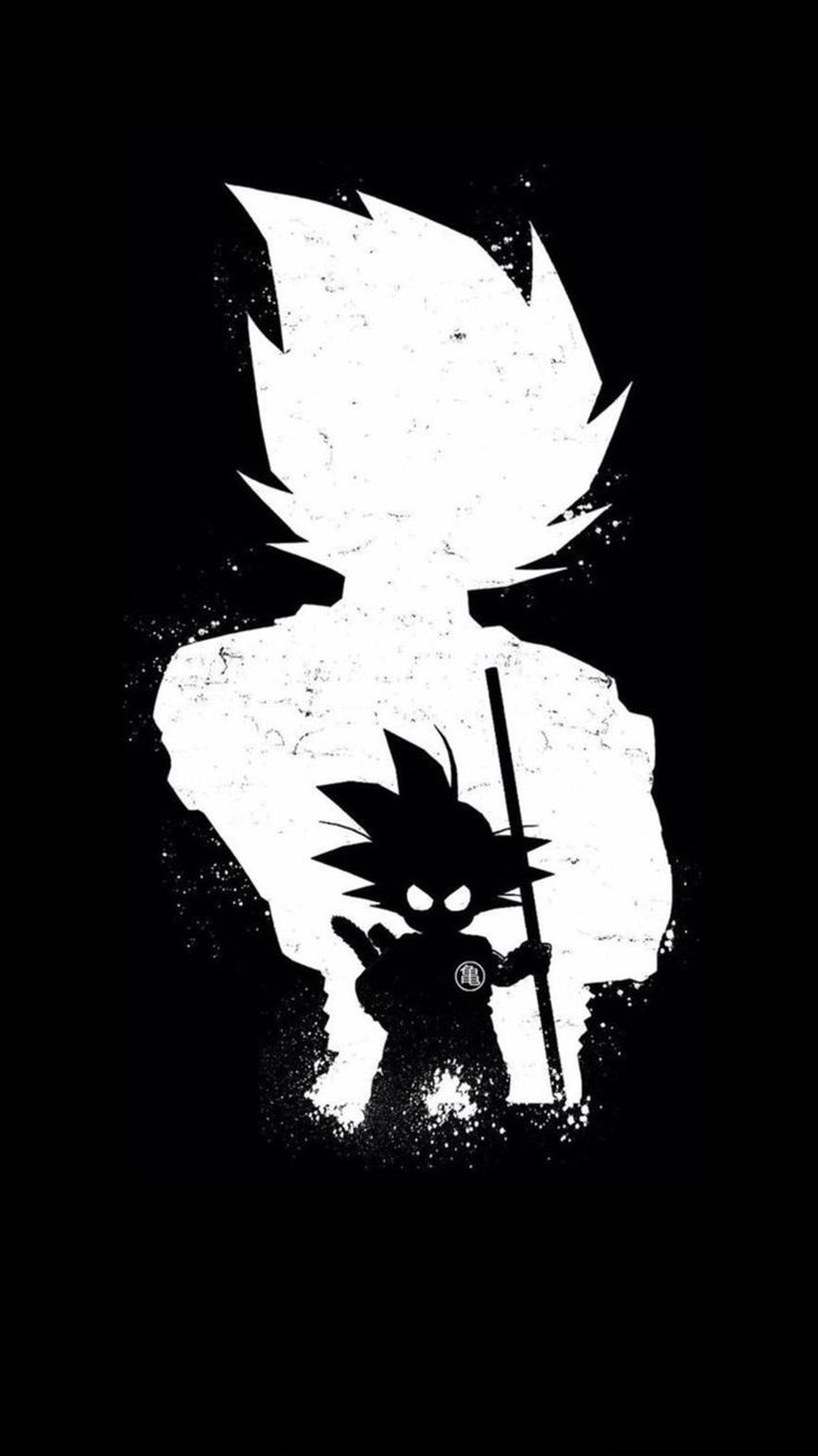Goku Dark Black Minimal 4K Ultra HD