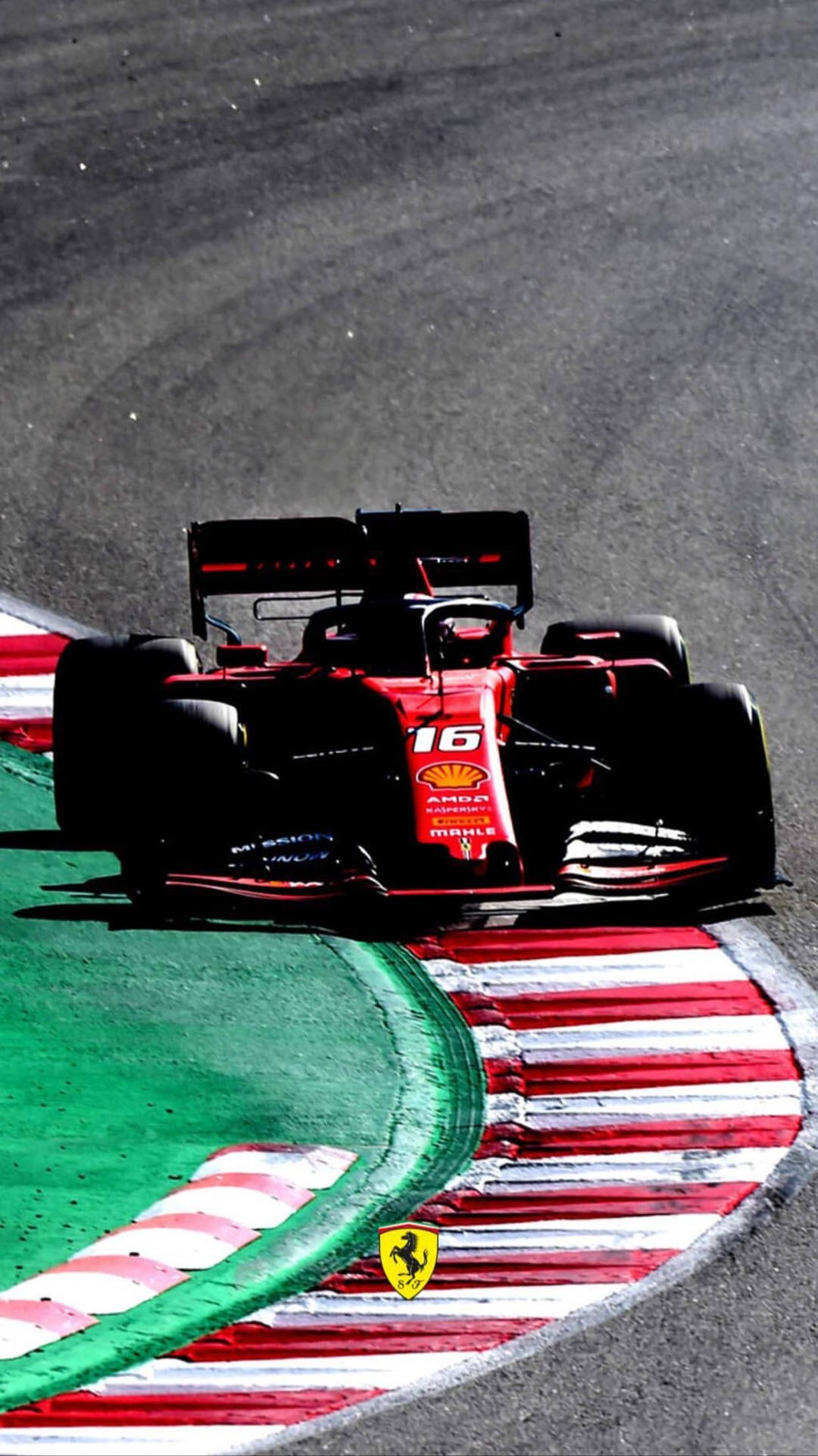 Download Formula 1 Racing Sf90 Ferrari Phone Wallpaper