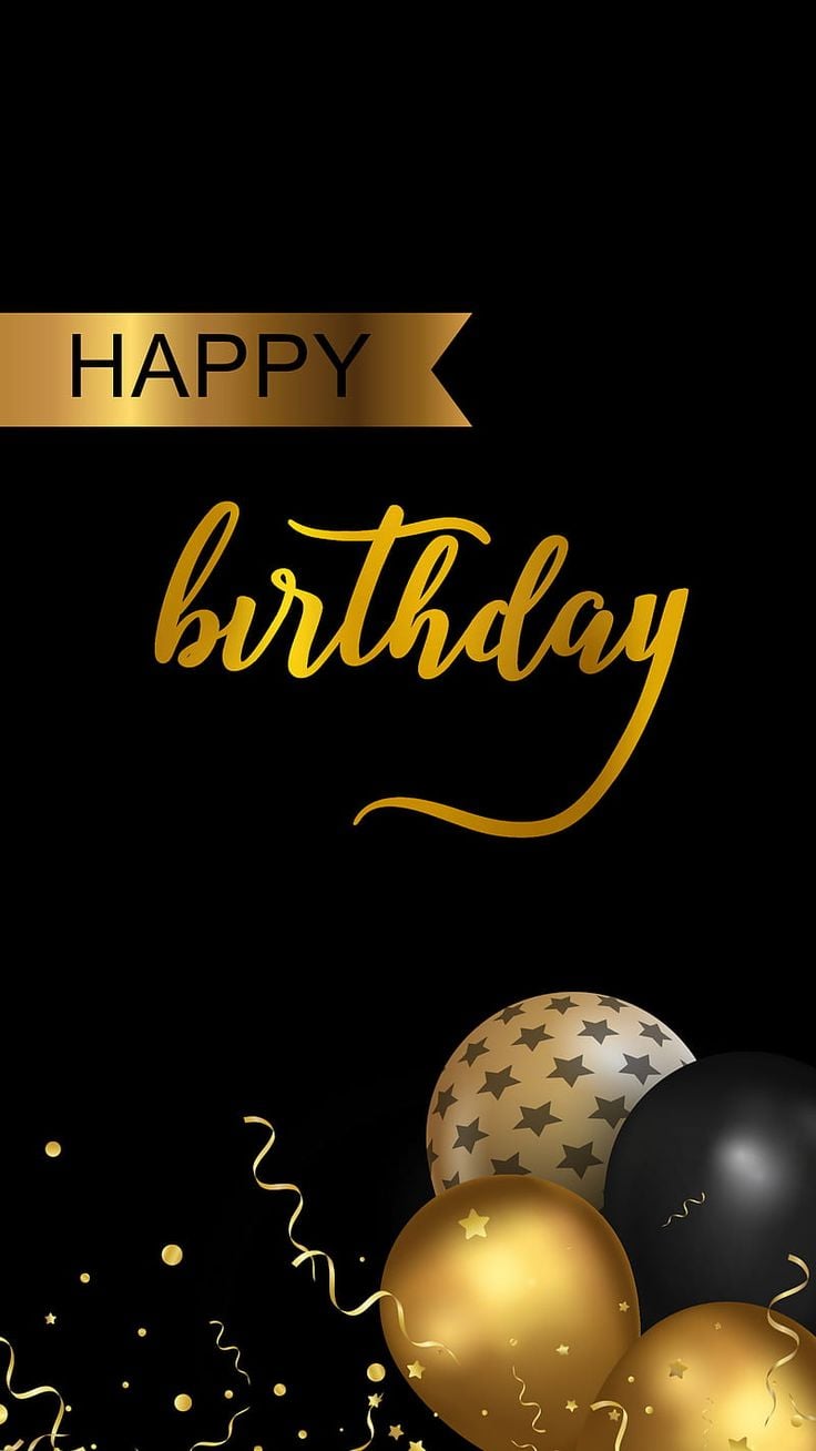 Gold Birthday Wallpapers - Wallpaper Cave