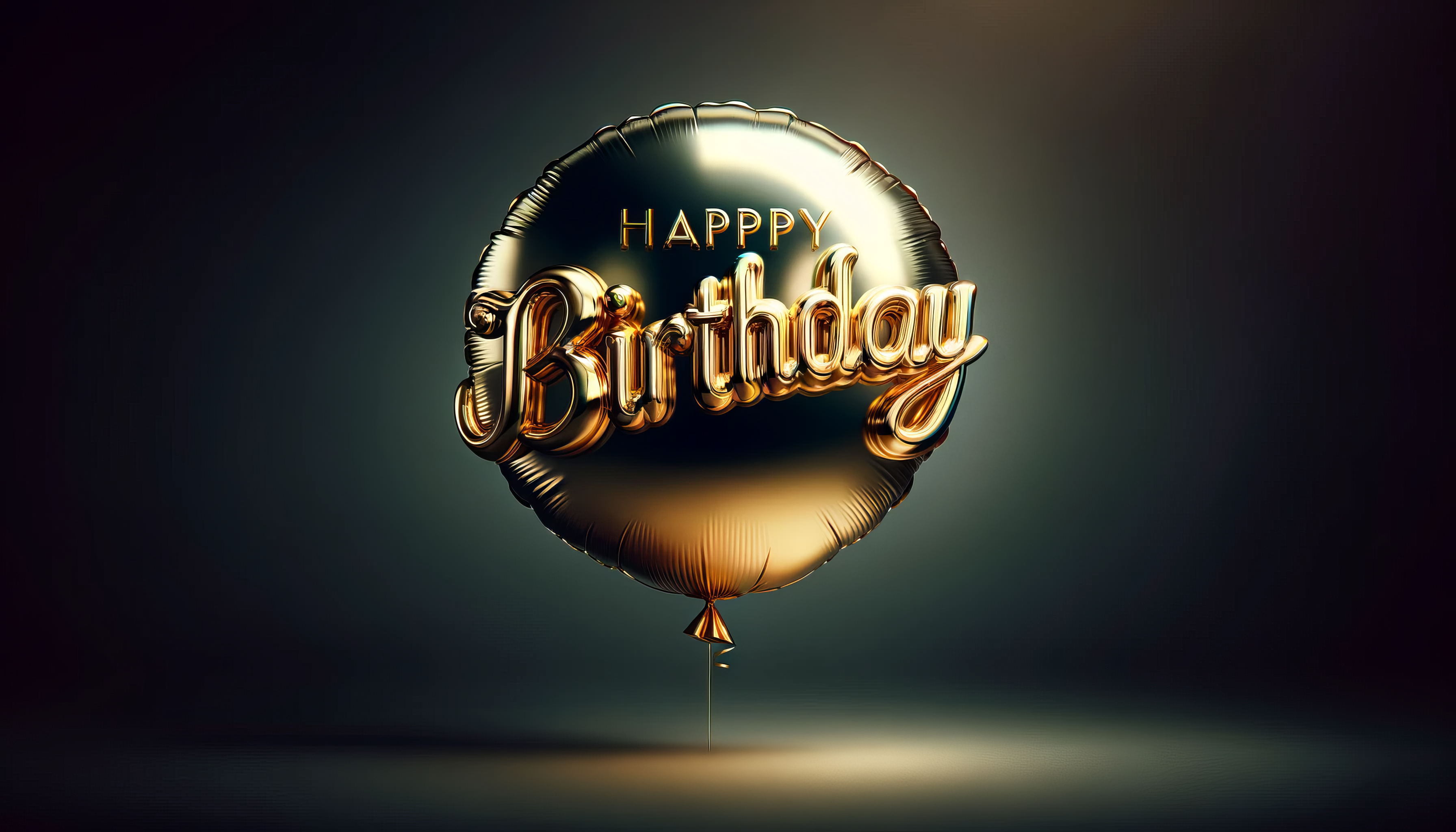 Happy Birthday Balloon HD Wallpaper
