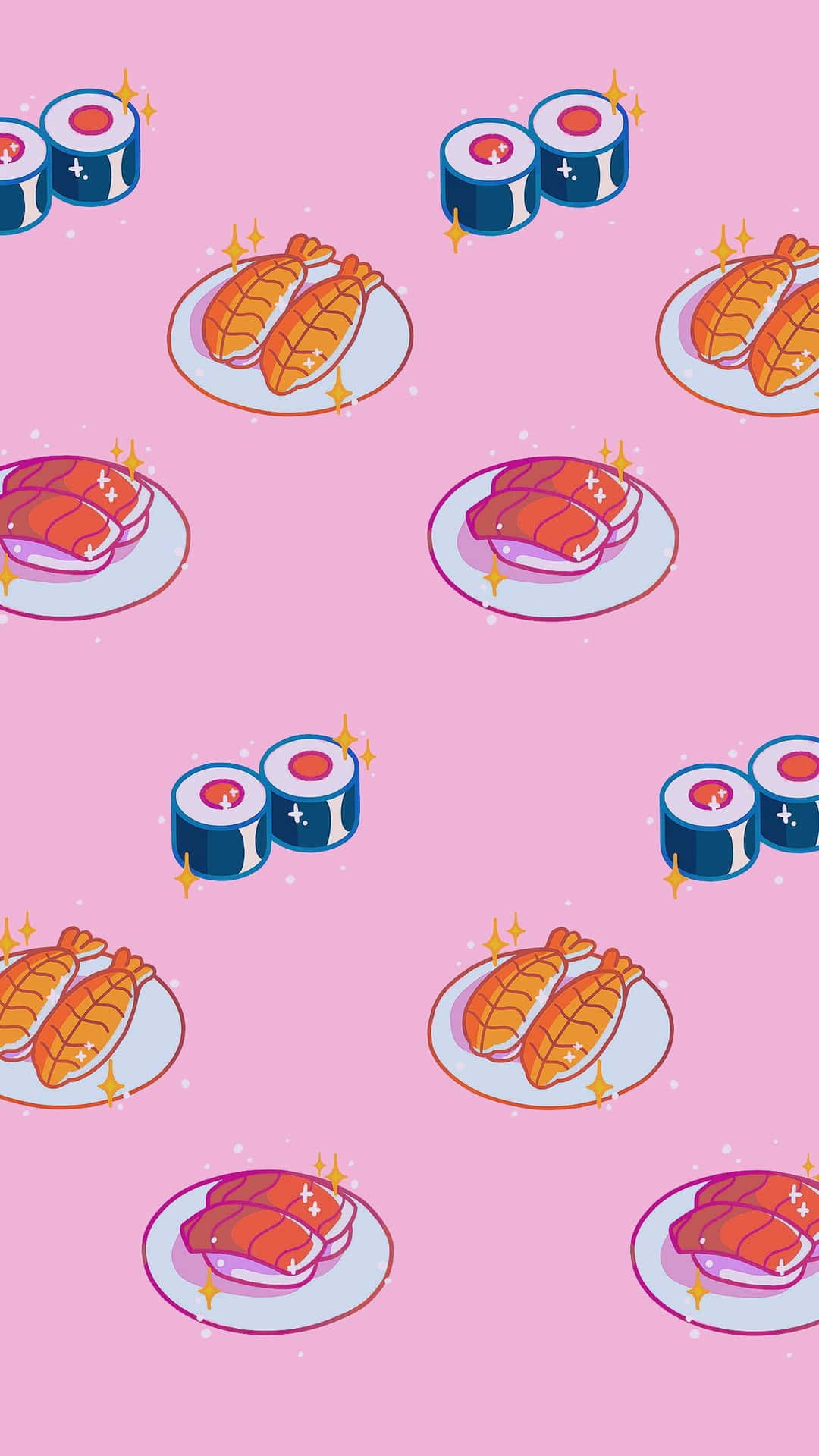 Kawaii Japanese Food Wallpaper