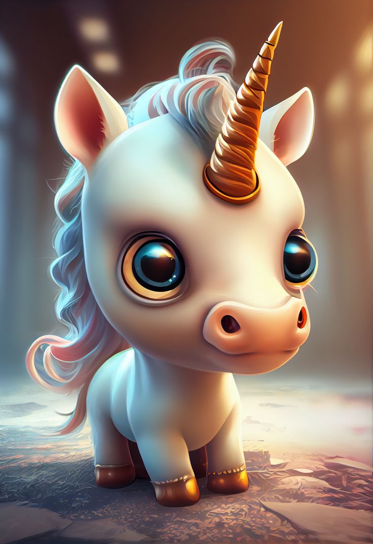 Cute Baby Unicorn