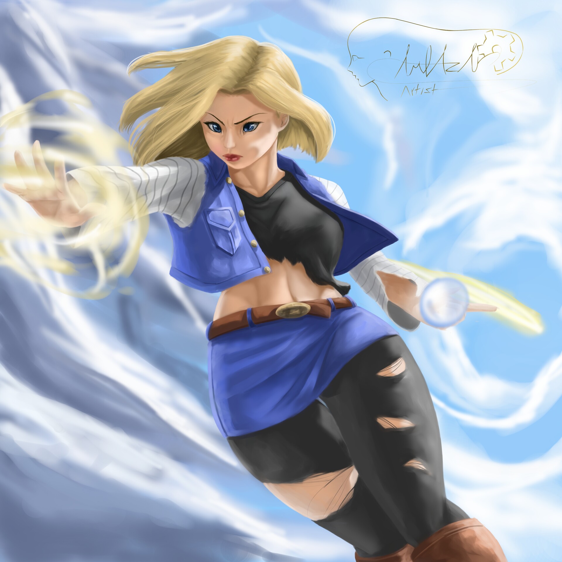 Android 18 Ball Z